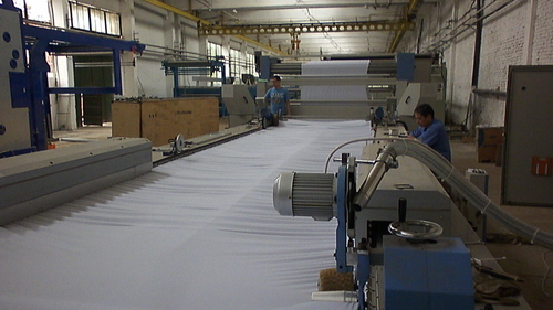 Open Width Compactor used for knitting fabric