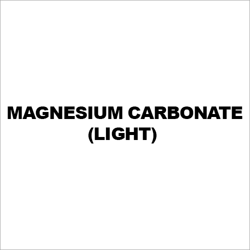Magnesium Carbonate (Light) - Fine White Powder, Bulk Density 0.6-0.8 g/cm³, Purity 99% | Easy Dispersion, Excellent Absorbency, Low Moisture Content