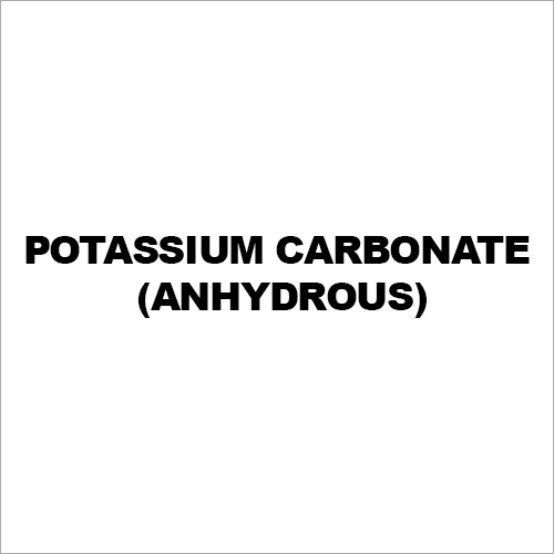 Potassium Carbonate  (Anhydrous)