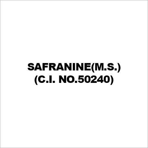 Safranine(M.S.) (C.I. No.50240)