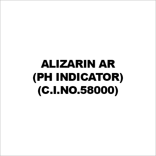 Alizarin Ar (Ph Indicator) (C.I.No.58000)