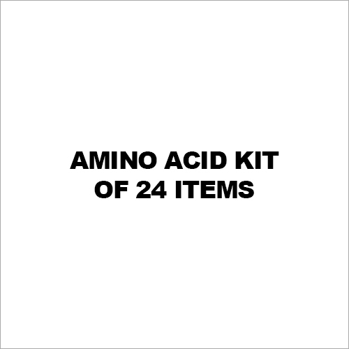 Amino Acid Kit Of 24 Items - Reagent Grade, Sealed Vials | Variety Of Acids, Purity Assured, Easy To Use