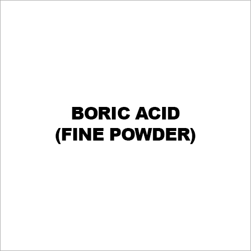 Boric Acid (Fine Powder)