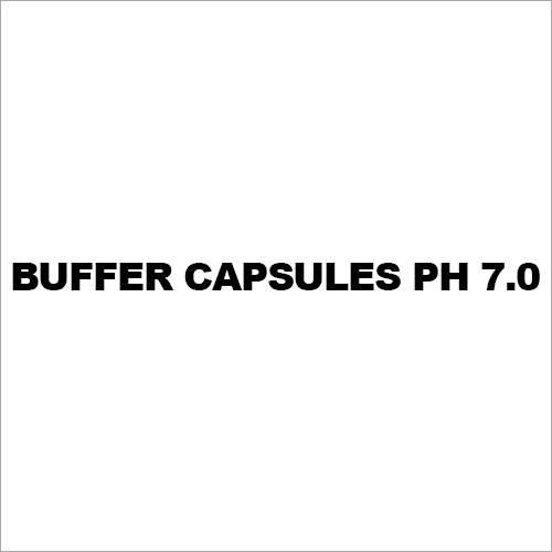 Buffer Capsules Ph 7.0 - Gelatin, 10x5 mm, 50mM Buffer Capacity | Accurate PH, Easy to Use, Consistent Results
