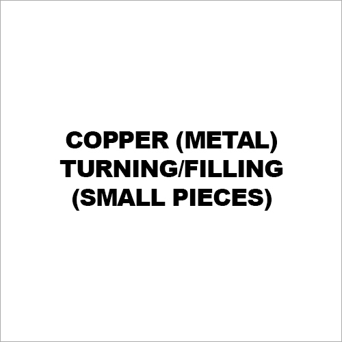 Copper (Metal) Turning-Filling (Small Pieces)