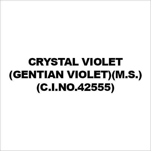 Crystal Violet (Gentian Violet)(M.S.) (C.I.No.42555)