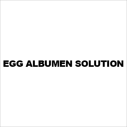 Egg Albumen Solution