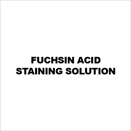 Fuchsin Acid Staining Solution - 1% Basic Fuchsin, 100ml Bottle | Accurate Staining, Reliable Results