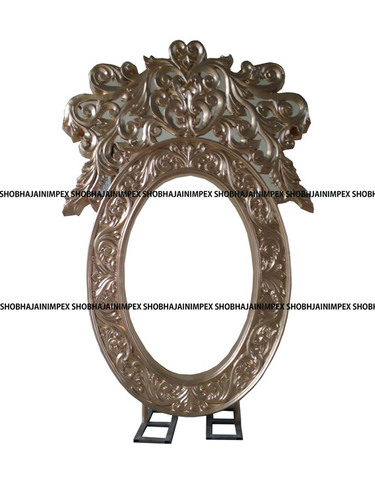 Oval Crown Wedding Fiber Frame