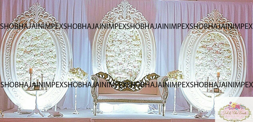 English Theme Wedding Fiber Frame