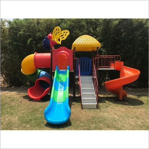 Lldpe Plastic & Metal Out Doorplay Station