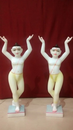 Marble Chettanya Mahaprabhu Statue