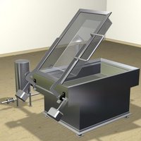 Stainless Steel Automatic Snacks Frying Machine