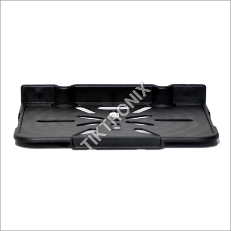 Black Plastic Set Top Box Stand