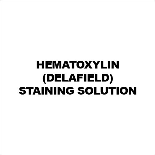 Hematoxylin (Delafield) Staining Solution - 10%, 100ml Glass Bottle | Consistent Results, Easy to Use, Reliable Quality