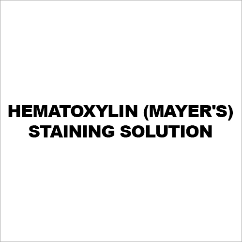 Hematoxylin (Mayers) Staining Solution