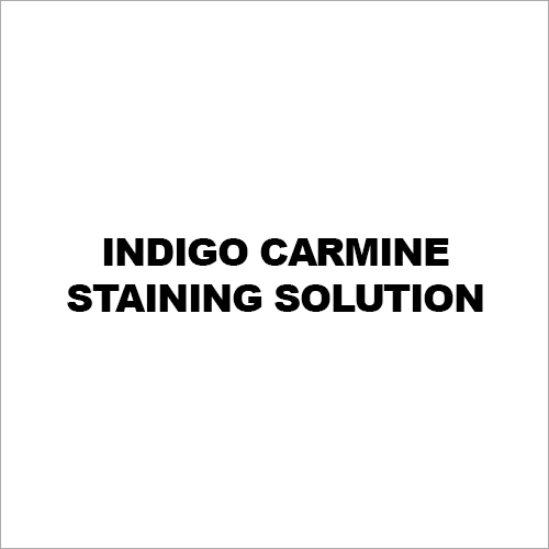 Indigo Carmine Staining Solution