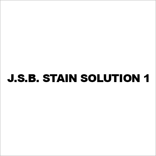 J.S.B. Stain Solution 1