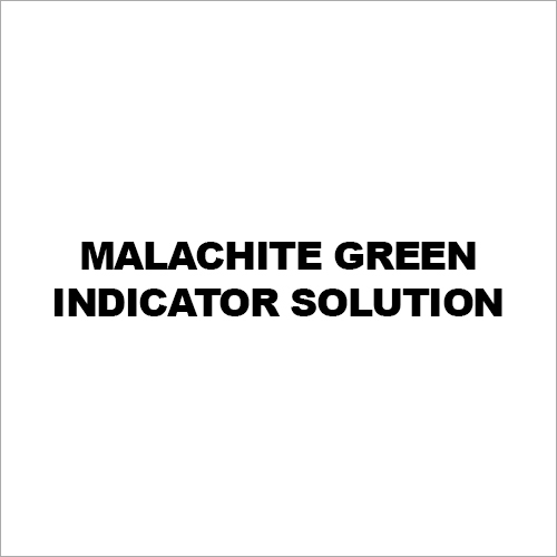 Malachite Green Indicator Solution - 1% w/v, 500ml Bottle | Accurate Indication, Reliable Results, High Purity