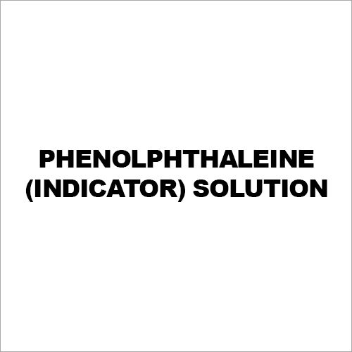 Phenolphthaleine (Indicator) Solution