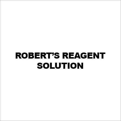 Roberts Reagent Solution - Sodium Based, 100ml Bottle, 99% Purity | High Purity, Accurate Results, Reliable Testing, Easy to Use