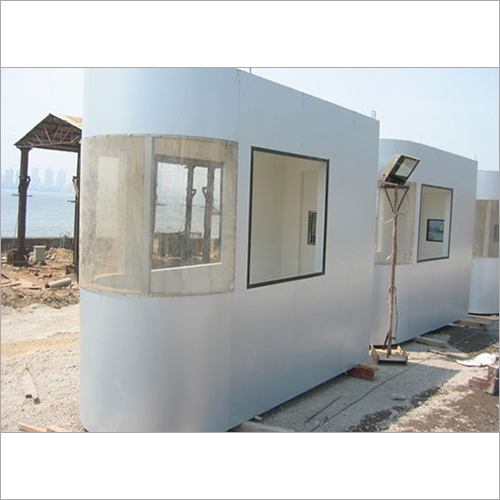 Toll Booth Cabin Roof Material: As Per Order