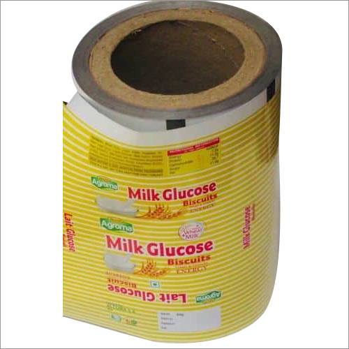 Biscuit Packaging Rolls - Plastic Material | Durable, Lightweight, Flexible Design for Effective Packaging and Preservation of Biscuit Freshness