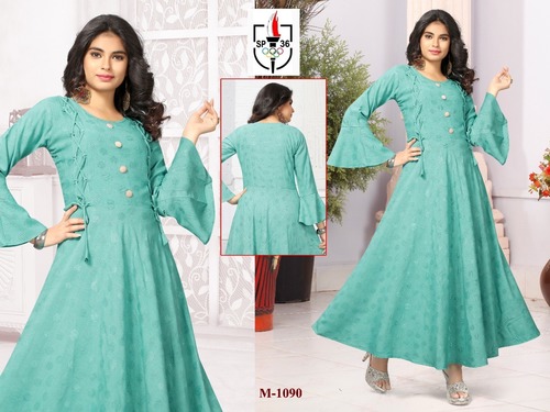 Rayon Party Gown