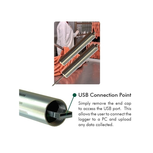 Stainless Steel ThermaData Data Loggers