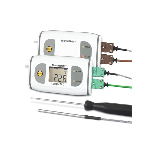 Thermocouple ThermaData loggers for high temperature applications