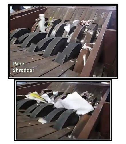 Paper Shredding Machine Rental Cut Size: 10