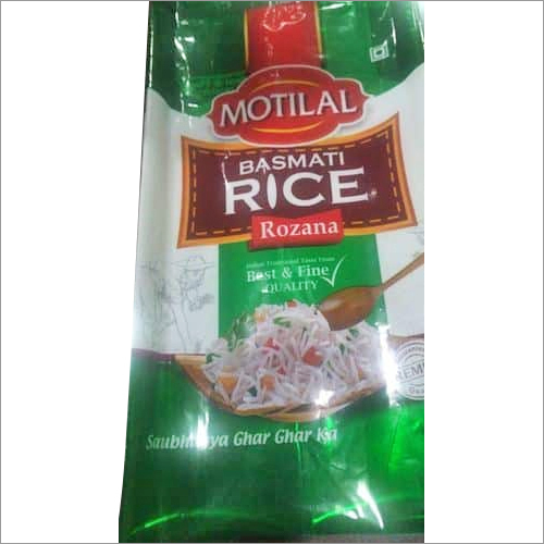 1 Kg Rice Pouch - Plastic Material | Durable, Resealable for Freshness, Ideal for Storing and Transporting Dry Grains, Lightweight Design