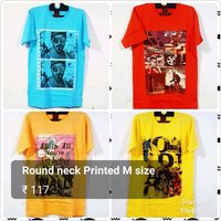Blue Mens Graphic T Shirts