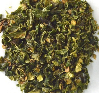 Freeze Dried Green Capsicum Flakes