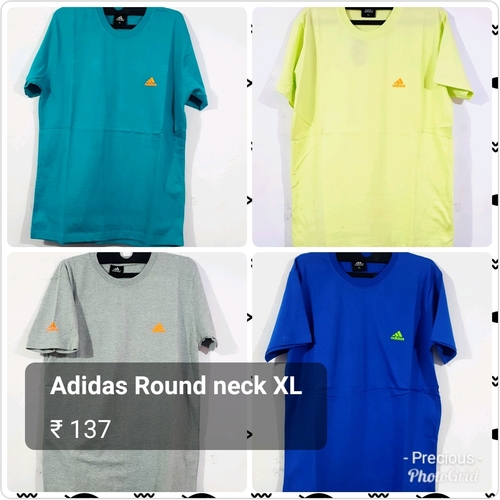 Blue Round Neck