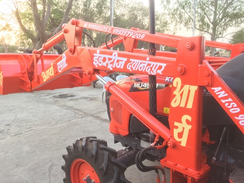 Tractor fitted loader