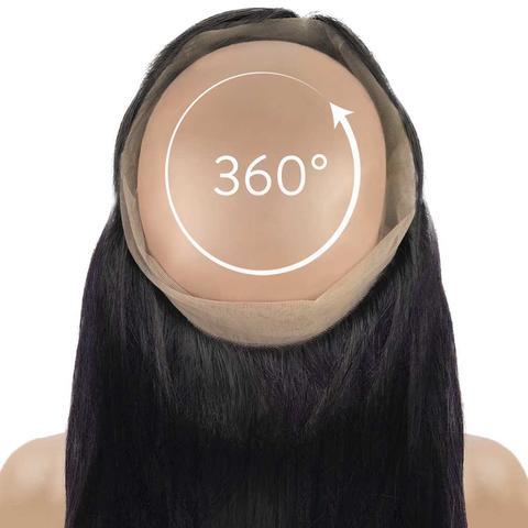 Straight 360 Lace Frontal