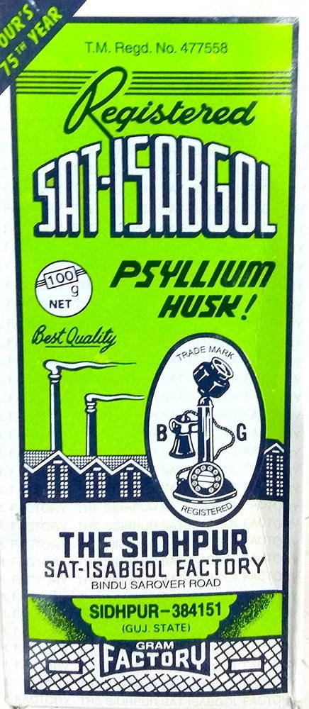 Sat isabgol Psyllium Husk 100g