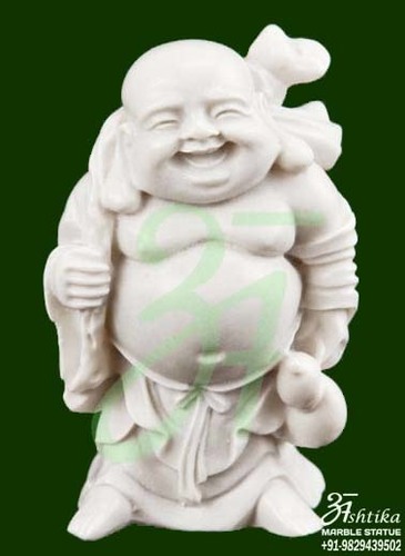 Marble Laughing Buddha