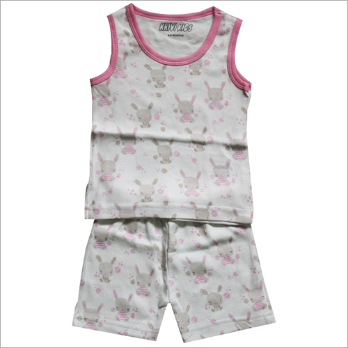 Sleeveless Top Bottom Set