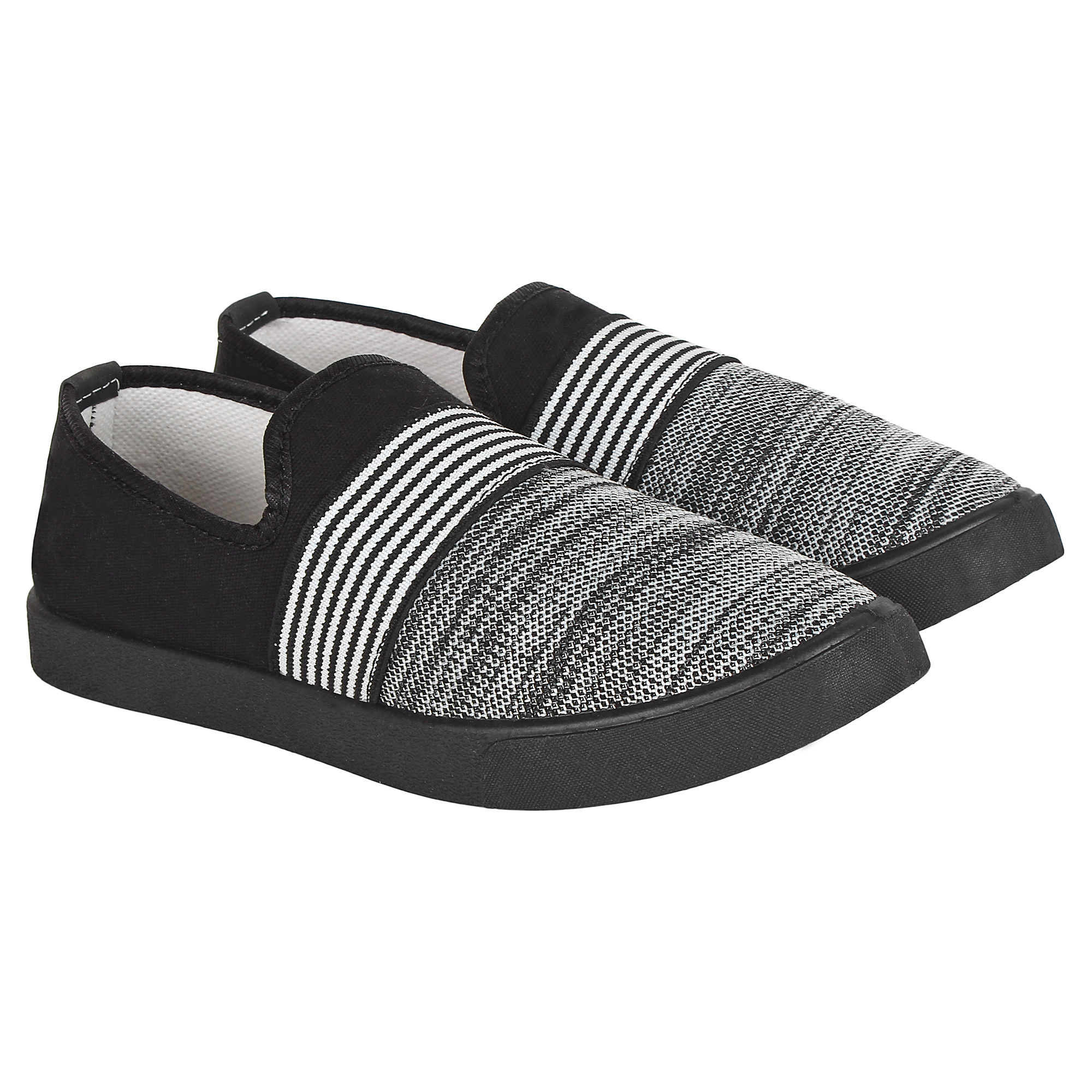 Sporter Men/Boys Canvas Black-985 Loafers & Moccasins - Sporter Men ...