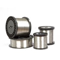 Stainless Steel Fine Wires - 0.10 Mm To 0.90 Mm | Applications: Braiding, Knitting, Weaving, Jewelry, And Wire Rope Manufacturing