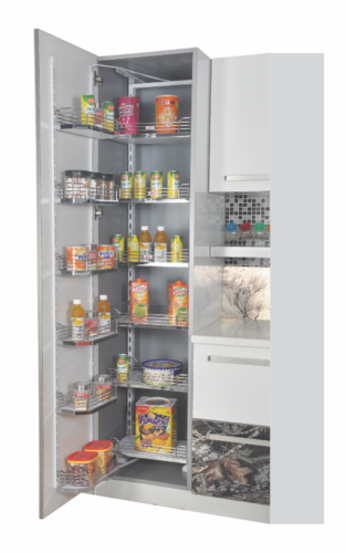 Silver Wooden Pantry