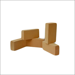 Bricks - Fire Clay Size 4-6 Inch Al2O3 40-70% High Strength Light Weight Refractory Insulating Properties Low Water Absorption
