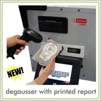 Hard Drive Degauser - High Power Motor, 230 Volts, 33 Kilograms Weight | Unlimited Sheet Capacity, Low Noise Level, Integrated Safety System