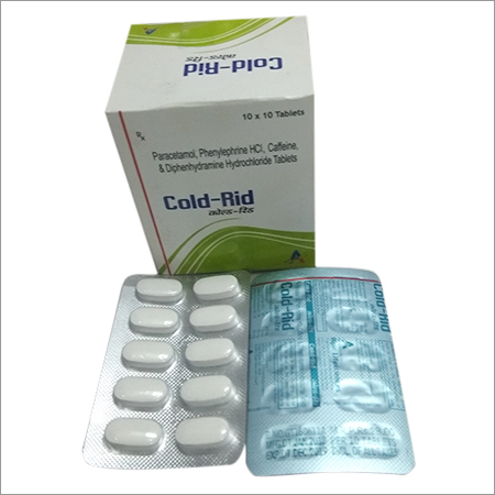 Paracetamol, Phenylephrine Hcl, Caffeine And Diphenhydramine Hydrochloride Tablets Generic Drugs