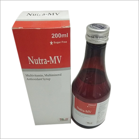Nutra-Mv Multivitamin, Multimineral Antioxidant Syrup General Medicines