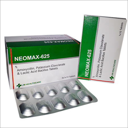 Amoxycillin, Potassium Clavulanate And Lactic Acid Bacillus Tablets Generic Drugs