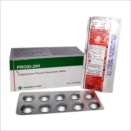 Proxi-200 Cefpodoxime Proxetil Dispersible Tablets Generic Drugs
