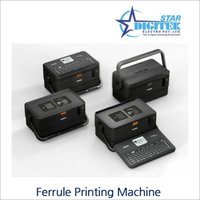 Ferrule Printing Machine - Electronics & Plastics | Dimensions: 338mm X 188mm X 173mm, Automatic Operation, Wifi & Usb Interface, Label & Tube Printing At 60mm/sec